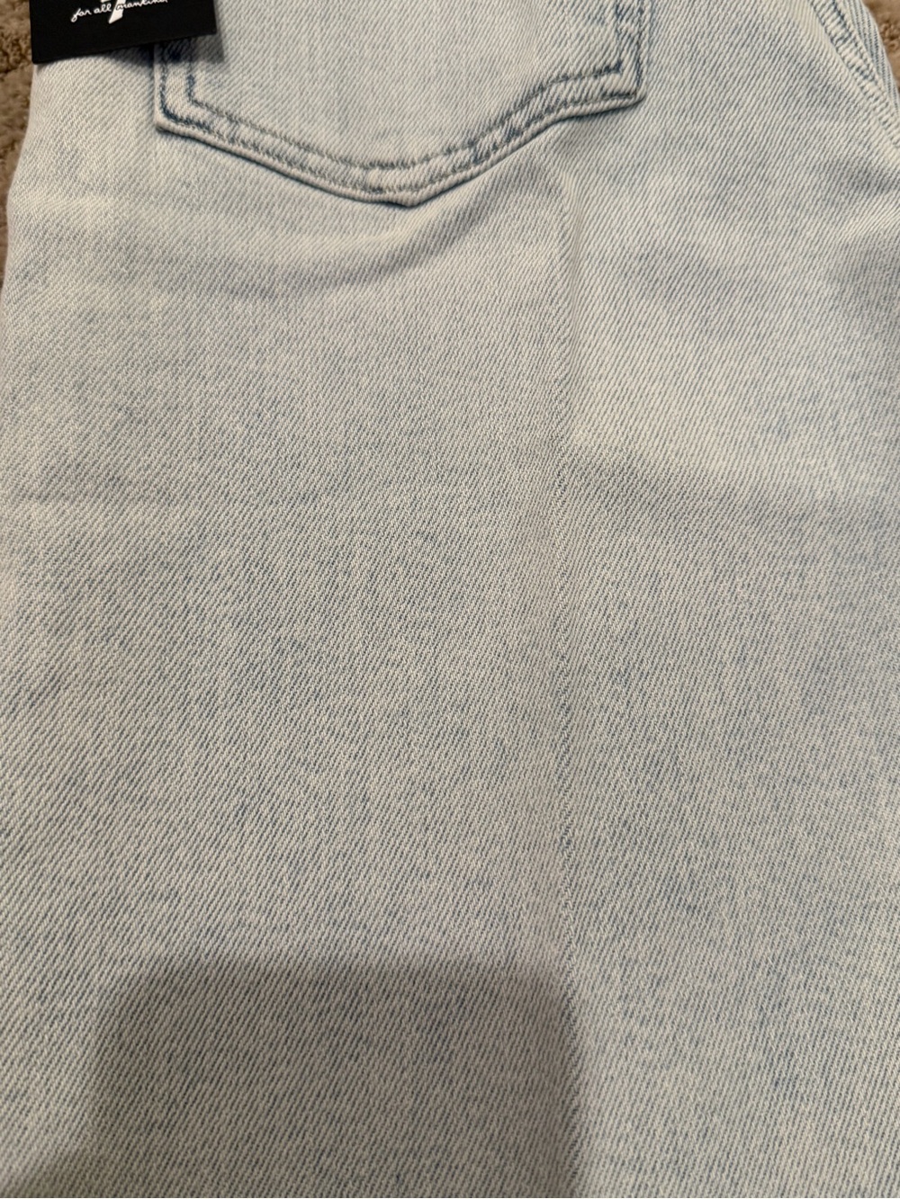 7 For All Mankind Ultra High Rise Cropped Joe in Maui SIZE 24/25 NWT! - Picture 14 of 14
